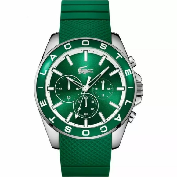 lacoste green watch